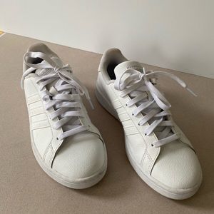White Adidas Grand Court Sneakers